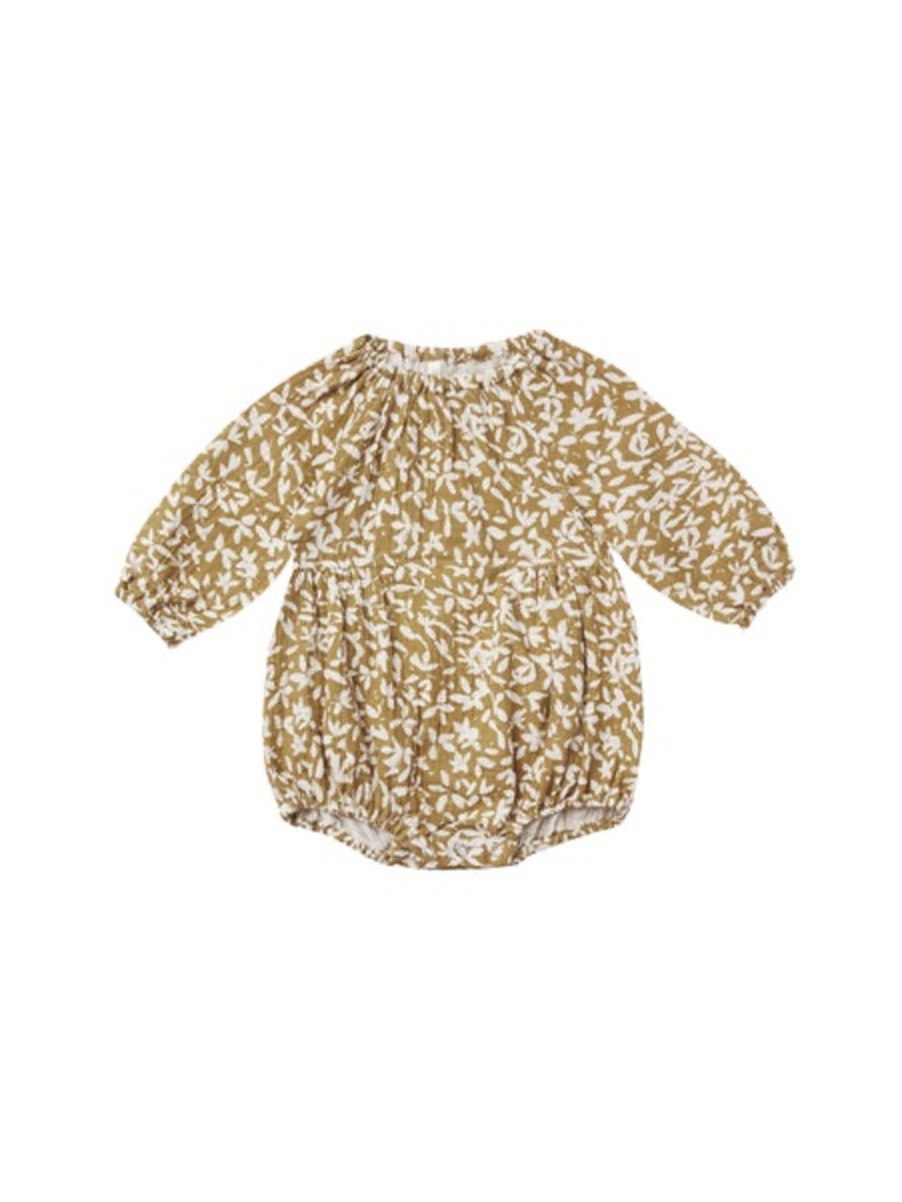 Rylee + Cru Bubble Romper with Matching Bib